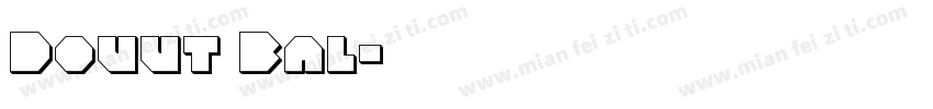 Douut Bal字体转换
